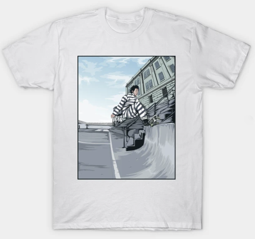 The Gonz Alcatraz Skateboarding T-shirt 