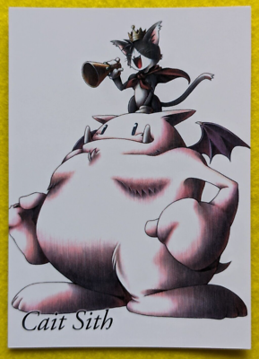 FINAL FANTASY 7 CAIT SITH SQUARE ENIX 1-007 TETSUYA NOMURA Japan