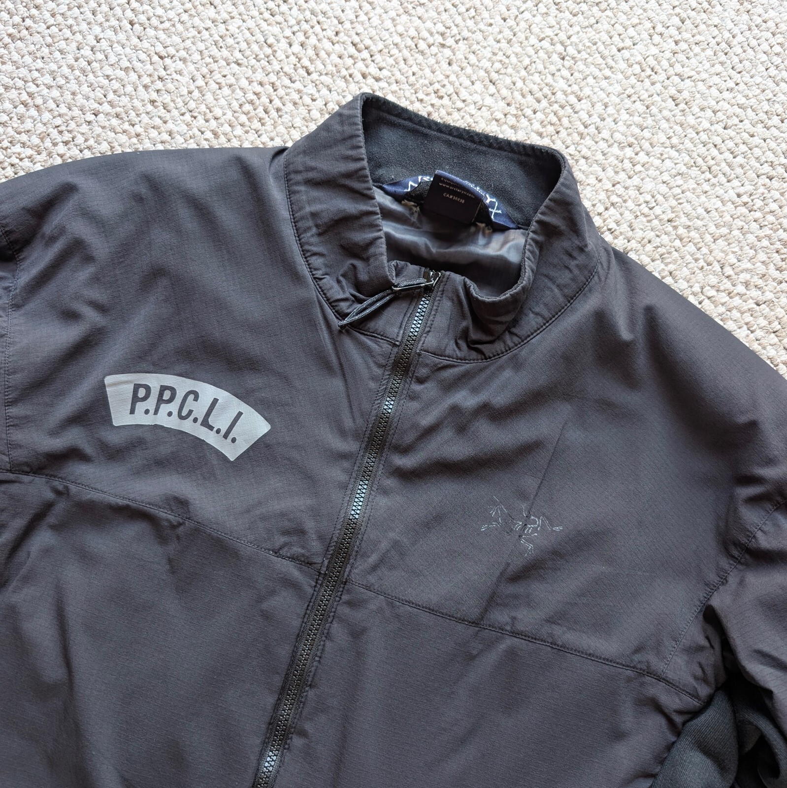 Giacca Arc'teryx LEAF Gen 1 Atom LT P.P.C.L.I. Nero Uomo Medium #ARC390