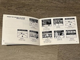 The Adventures of Bayou Billy Instruction Manual Only Nintendo Nes Authentic