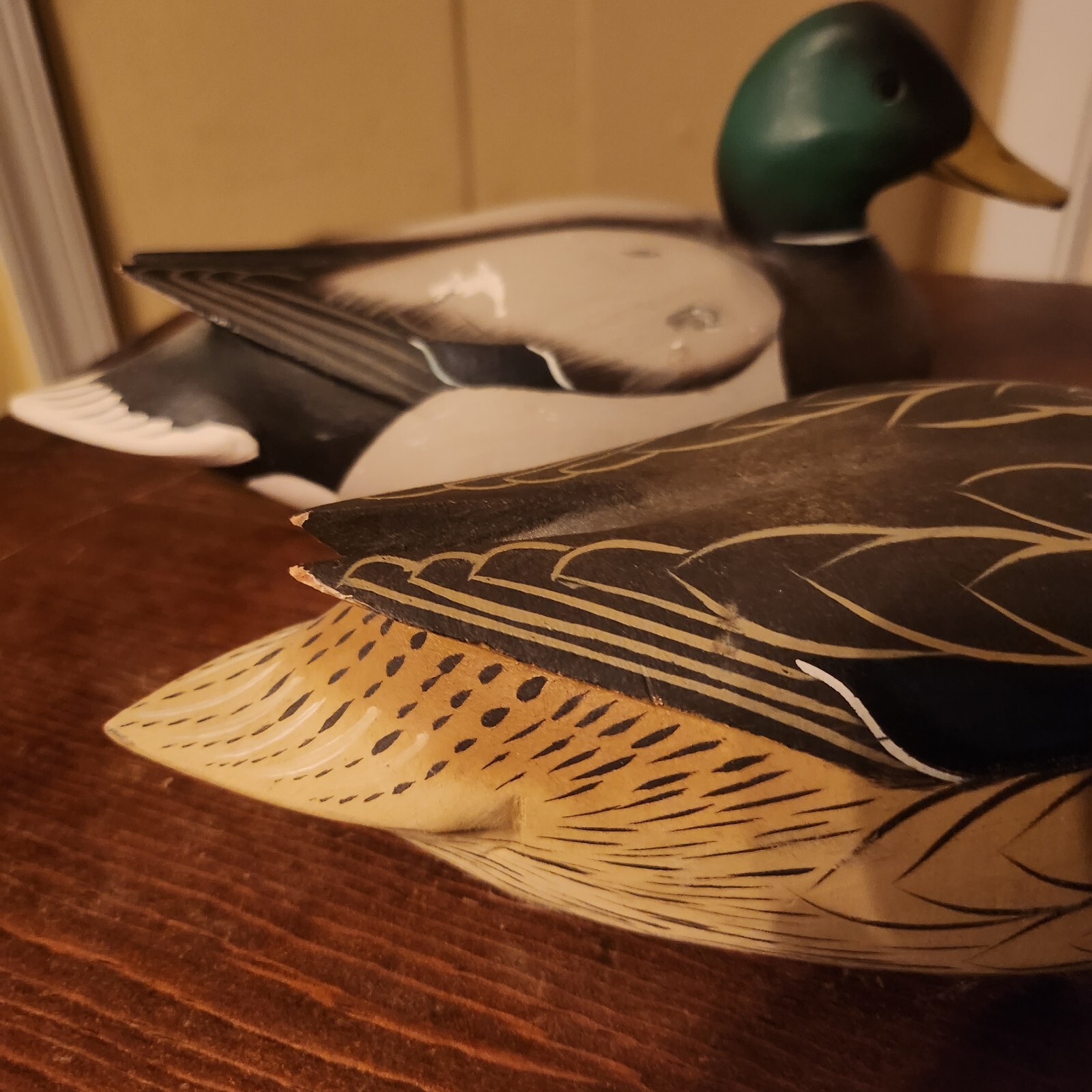 Wooden Mallard Drake + Hen Bill Joiner Chestertown Md 1983 eBay