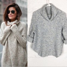 Free People Dylan Tweedy Pullover Sweater XS