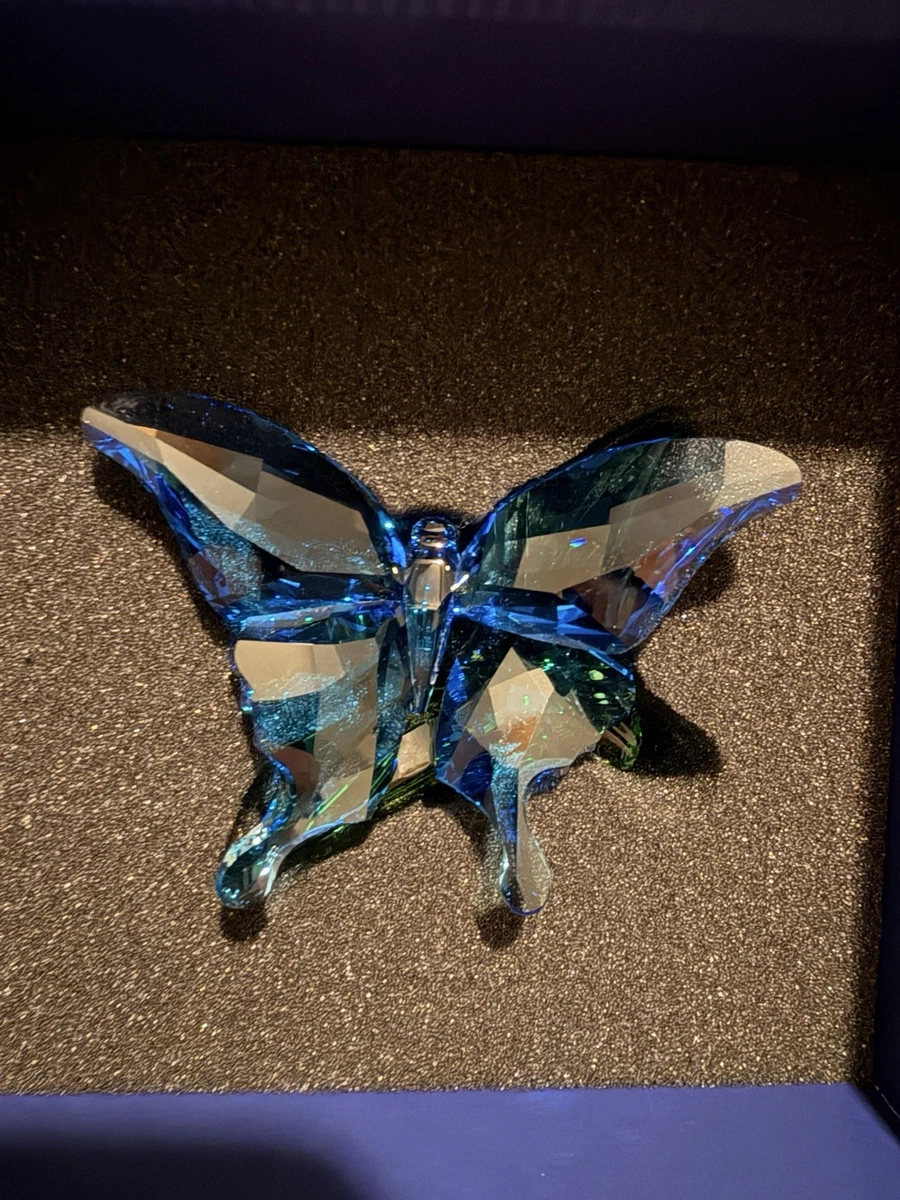 【美品☆】Swarovski クリスタル 蝶と葉の置物 Swarovski Butterfly On Leaf for sale | eBay