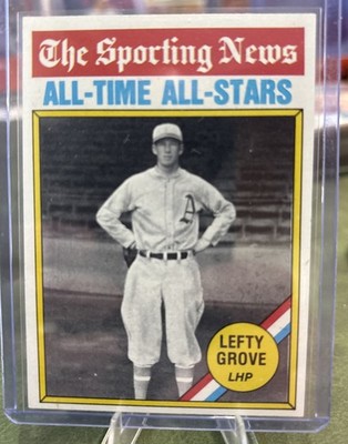 1976 Topps - The Sporting News AllTime All-Stars Lefty Grove #350-Red Sox