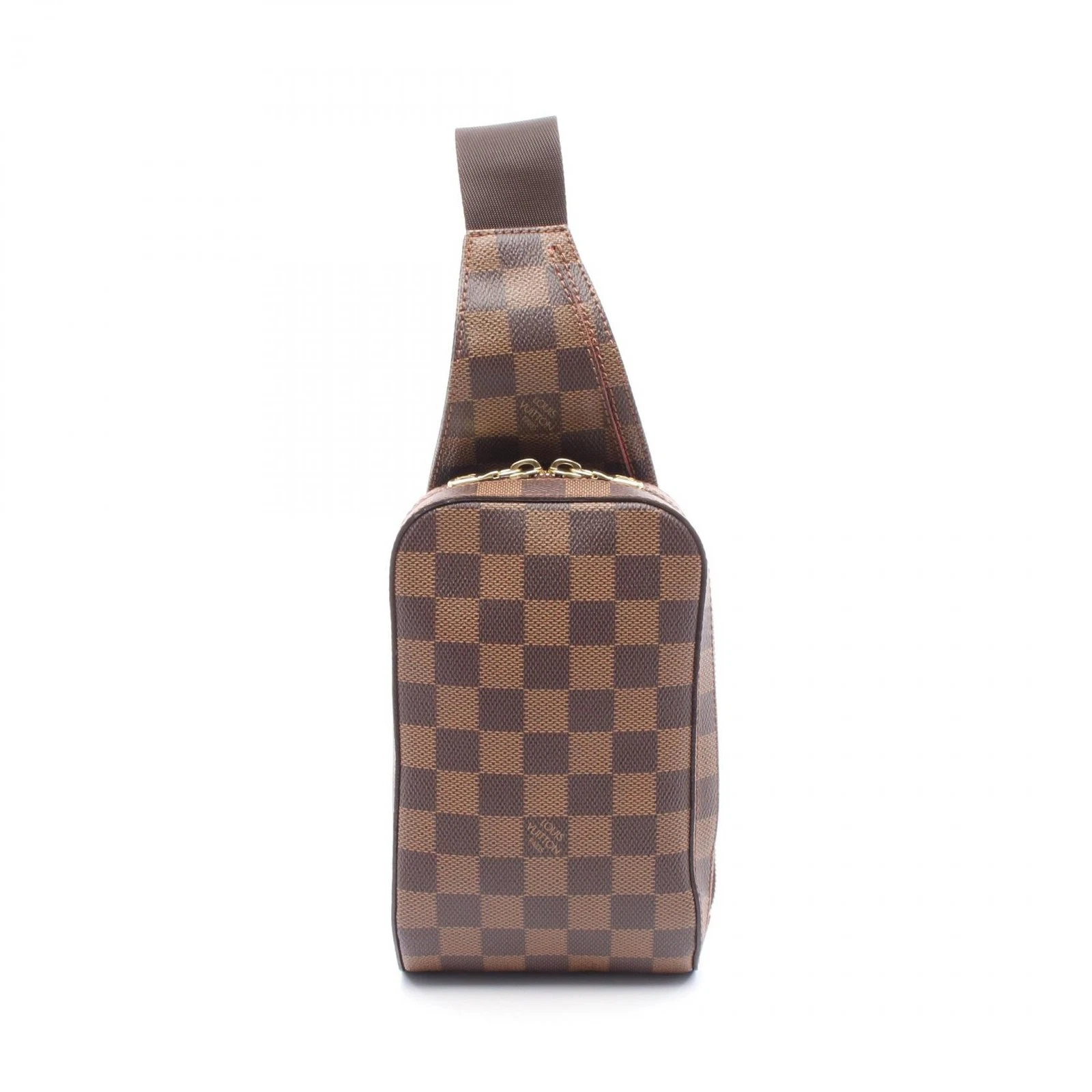 LOUIS VUITTON（LV） Borsa a tracolla Louis Vuitton Geronimos in vita N51994 Damier tela Ebene usata LV