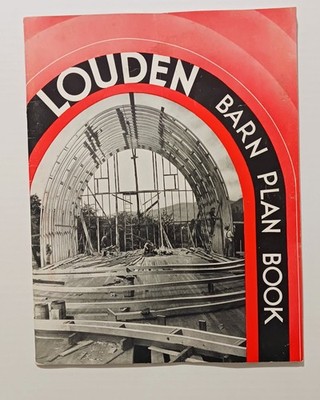 Vintage Advertising Farm Louden Barn Book Fairfield Iowa MCM 