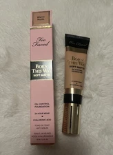 Too Faced Born This Way Soft Matte Oil Control Foundation Warm Nude 1 Fl Oz