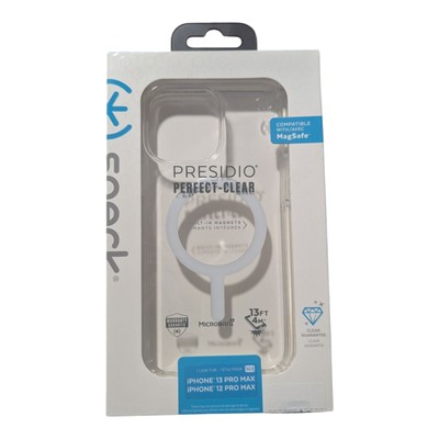 B2. Speck Presidio Perfect Clear Case for Apple iPhone 13 Pro Max /12 Pro Max 