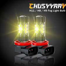 Golden Yellow LED Fog Light Bulbs for BMW 320i 328i 335i 525i 528i 535i xDrive