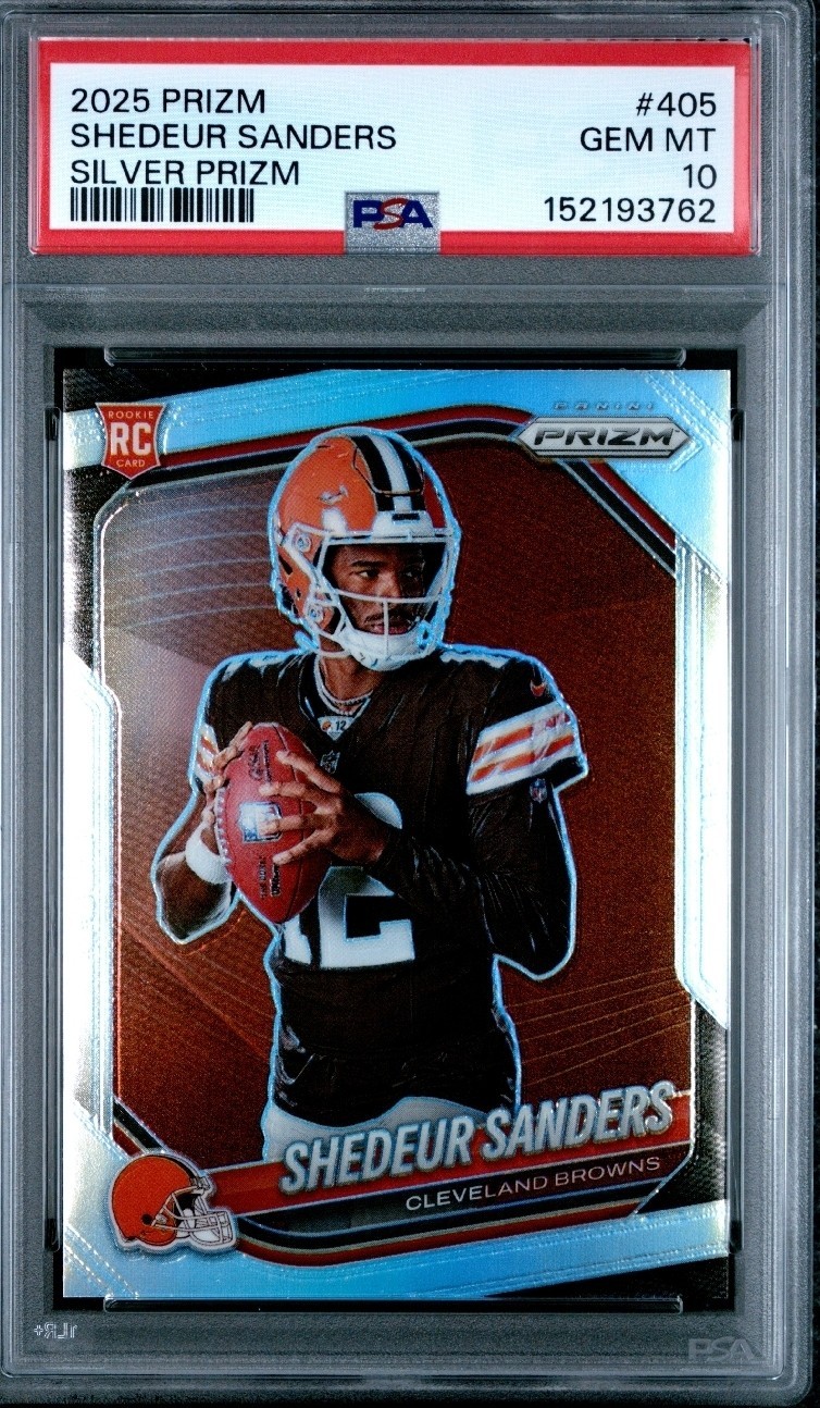 Shedeur Sanders Panini Prizm #405 Silver