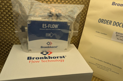 Bronkhorst ES-FLOW Ultrasonic Liquid Flow Meter  ES-113C-IGD-11-0-S-0A-B1V-1-000
