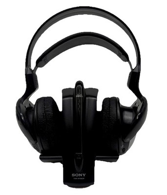 Wireless Headphones Sony TMR-RF960R, Complete with Charging Base and Cables