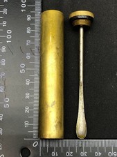 Esercito Britannico Ottone Olio Bottiglia PRIMA GUERRA MONDIALE/WW2 SMLE Lee