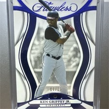 2025 Panini Flawless Ken Griffey Jr Sapphire /15 #68 Cincinnati Reds