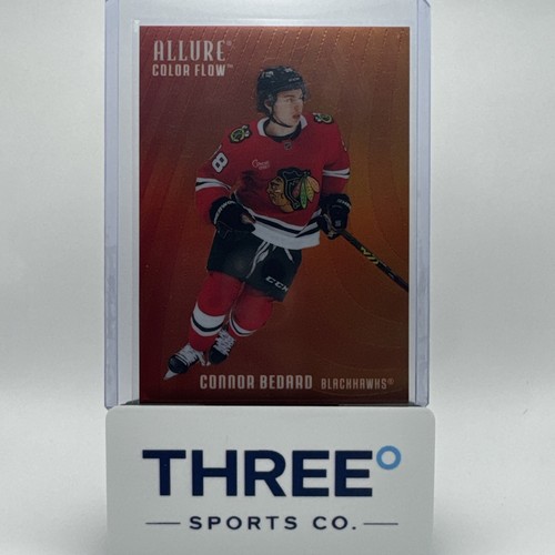 Connor Bedard [Red-Orange] #CF-8 2025 Upper Deck Allure Color Flow card