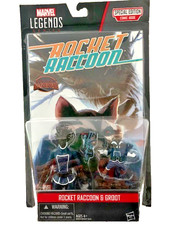 Hasbro 2015 Marvel Legends Secret Wars 4  Rocket Raccoon Groot Comic Guardians