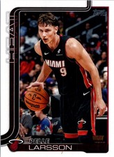 2025-26 Topps - Pelle Larsson #79 - Flagship - Miami Heat