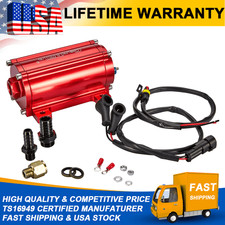 Inline Universal External High Pressure Fuel Pump 12v 80gph Red Fuel Injection Inline Universal External High Pressure Fuel Pump 12v 80gph Red Fuel Injection