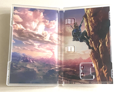 Zelda Breath of the Wild Case Only NO GAME Nintendo Switch Empty