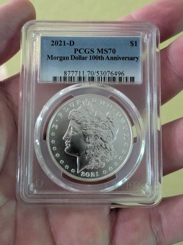 Photo of a 2021-D Morgan Dollar from an eBay listing that sold on Jul 13, 2026