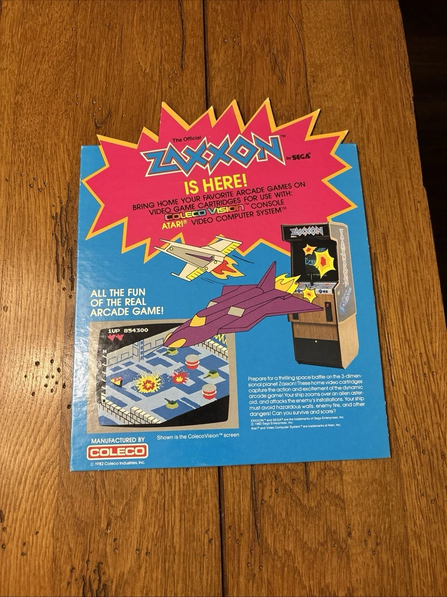Jeu Time Pilot Sur ColecoVision (1983) - Bon état Cosmétique, Non Testé