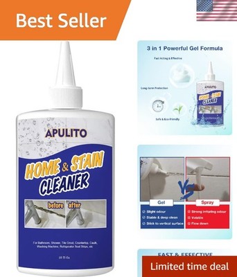 Effortless Multi-Surface Cleaning Gel - Safe for Sinks, Tiles & More - 10 Fl Oz