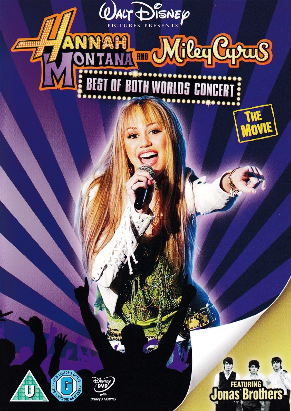Hannah Montana & Miley Cyrus Best Of Both Worlds - NEW Region 2 DVD