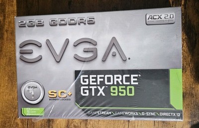 EVGA GeForce GTX 950 SC+ GAMING ACX 2.0