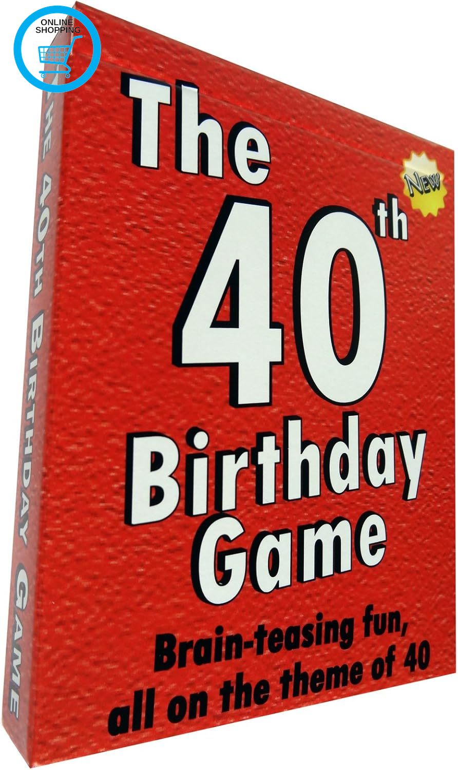 the 40Th Birthday Game - Amusing Little Gift or Present Idea for Anyone Turning