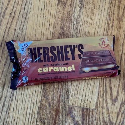 Hershey s Milk Chocolate With Caramel - Pack of 6 Bars - 1.4 oz each -  BB 8/26