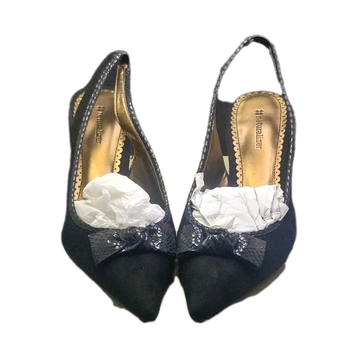 Naturalizer Black Straps Heels for Women for sale | eBay