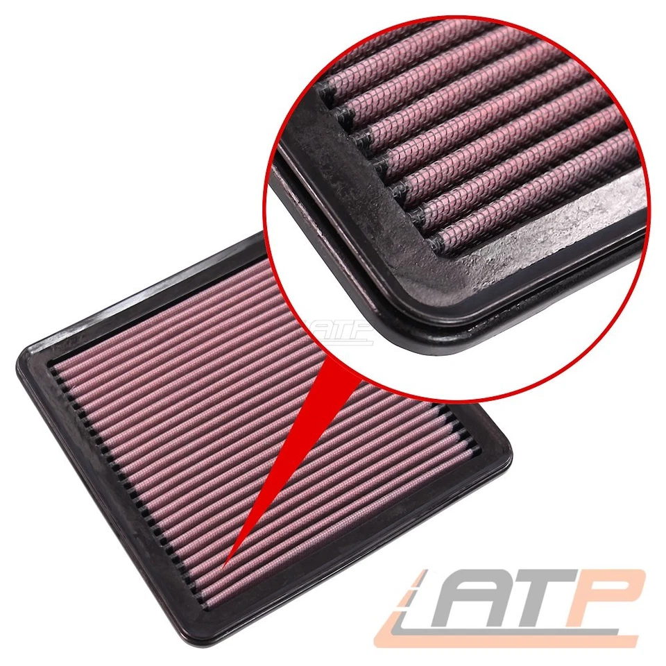 K&N SPORTLUFTFILTER SPORT LUFTFILTER TAUSCHFILTER SPORTFILTER AIR FILTER 33-2304 - Bild 3 von 4