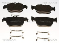 Triscan Bremsbelagsatz, Scheibenbremse Hinterachse U.A. FüR Audi, Cupra, Seat