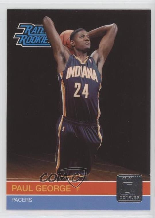 2010-11 Donruss Rated Rookie Paul George #237 0a4