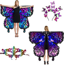 Halloween costumes for women adult  Double-Sided Butterfly Wings  Butterfly Costum