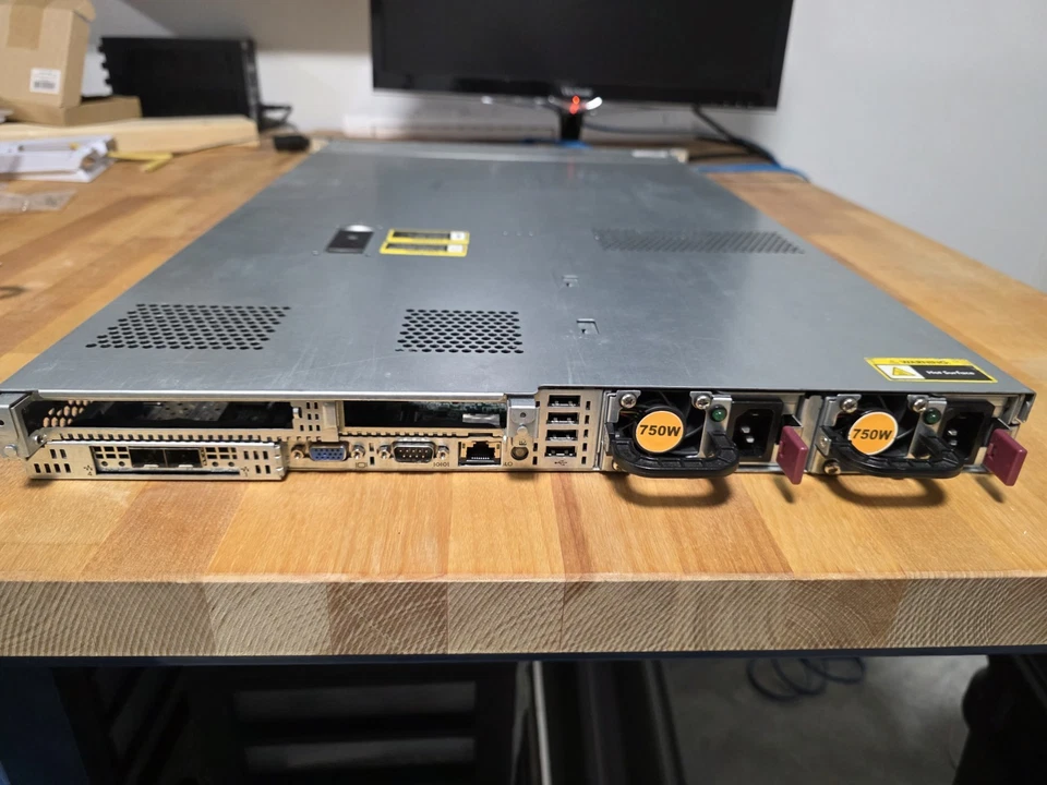 HP ProLiant DL360 Gen8 Server 10sff 2x Xeon 2667v2 3.3GHz 64GB Ram No HDD/OS - Image 3 of 4