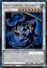 Yugioh DIFO-DE040 - Skelettdrache Fellgrant - 1. Auflage