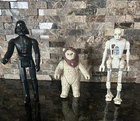 Vintage 3-Kenner Star Wars Action Figures: 8D8, Darth Vader, Warok