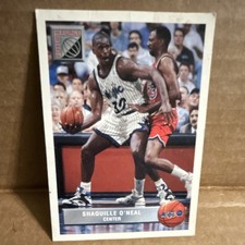 Upper Deck 1992-93 McDonald's Shaquille O'Neal Future Force P43 NBA Magic