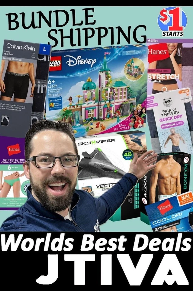 $1 Starts | General Goods | Toys | Undergarments | Accessories | Shoes