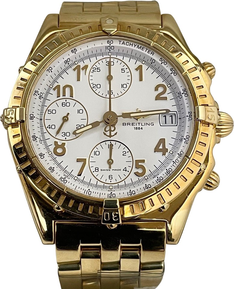 Breitling Chronomat - 40 mm, Yellow Gold - 1 of 1