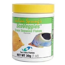 Sea Veggies Green Flakes (30 gm / 1 oz) - Two Little Fishies
