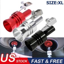 Car Turbo Sound Exhaust Muffler Pipe Car Blow Off Valve Tip Simulator Whistler