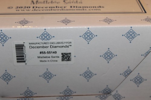 Diciembre Diamantes 2020 Muérdago Santa Beefcake Merman Martini Vaso Navidad - Imagen 3 de 11