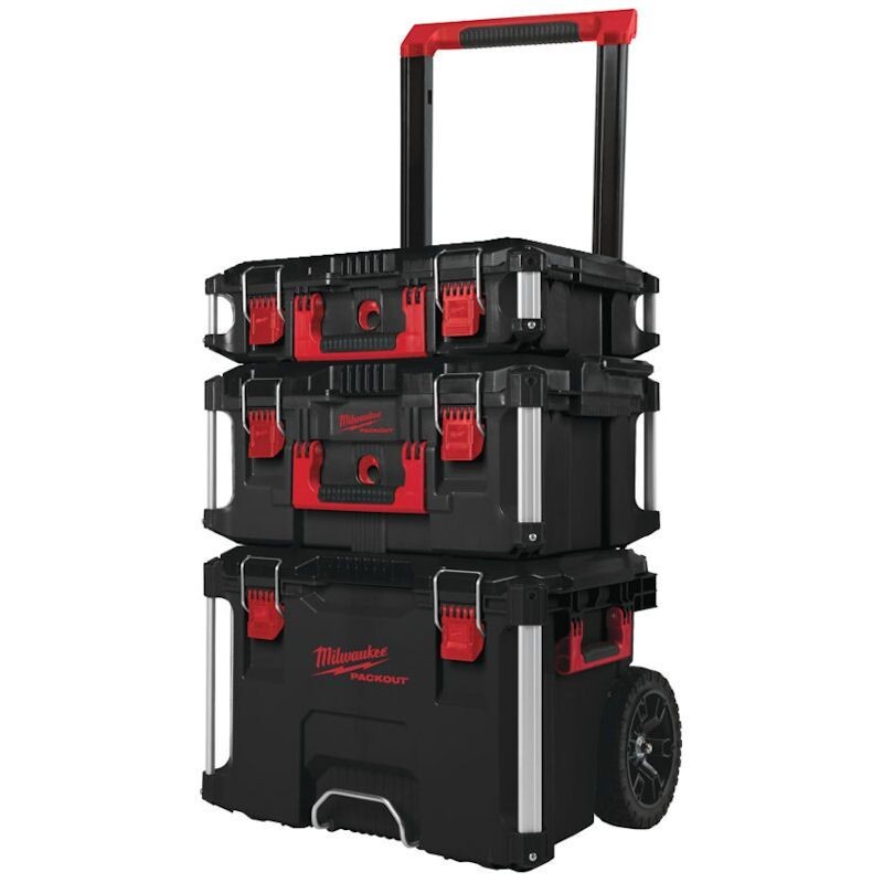 Milwaukee 3 Piece PackOut Toolbox Set Black INT | eBay Milwaukee 3 Piece PackOut Toolbox Set Black INT | eBay
