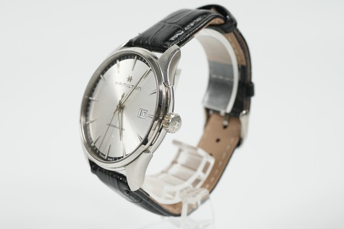 ▶️ *EXC+5 HAMILTON Jazz Master H324510 Date Silver Dial Quar From JAPAN - Bild 3 von 17