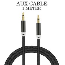 Image of Aux Cable 3.5mm Jack Audio Cable Male to Male 3.5mm Aux For Car Stereo Lead