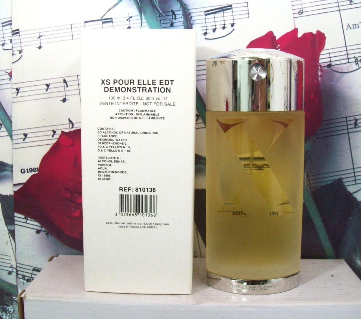 Paco Rabanne XS Pour Elle EDT Spray 3.4 FL. OZ. NTWB | eBay