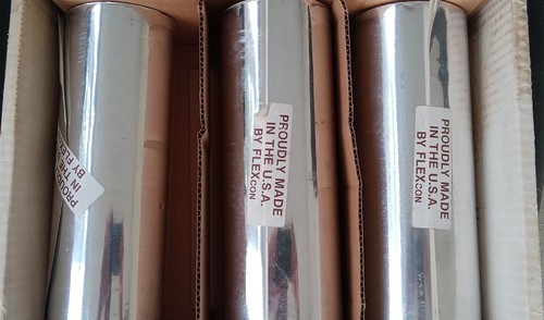 Flexcon Metal Shielding Samples 6 small rolls 3 big rolls Solution RF problems - Picture 2 of 5