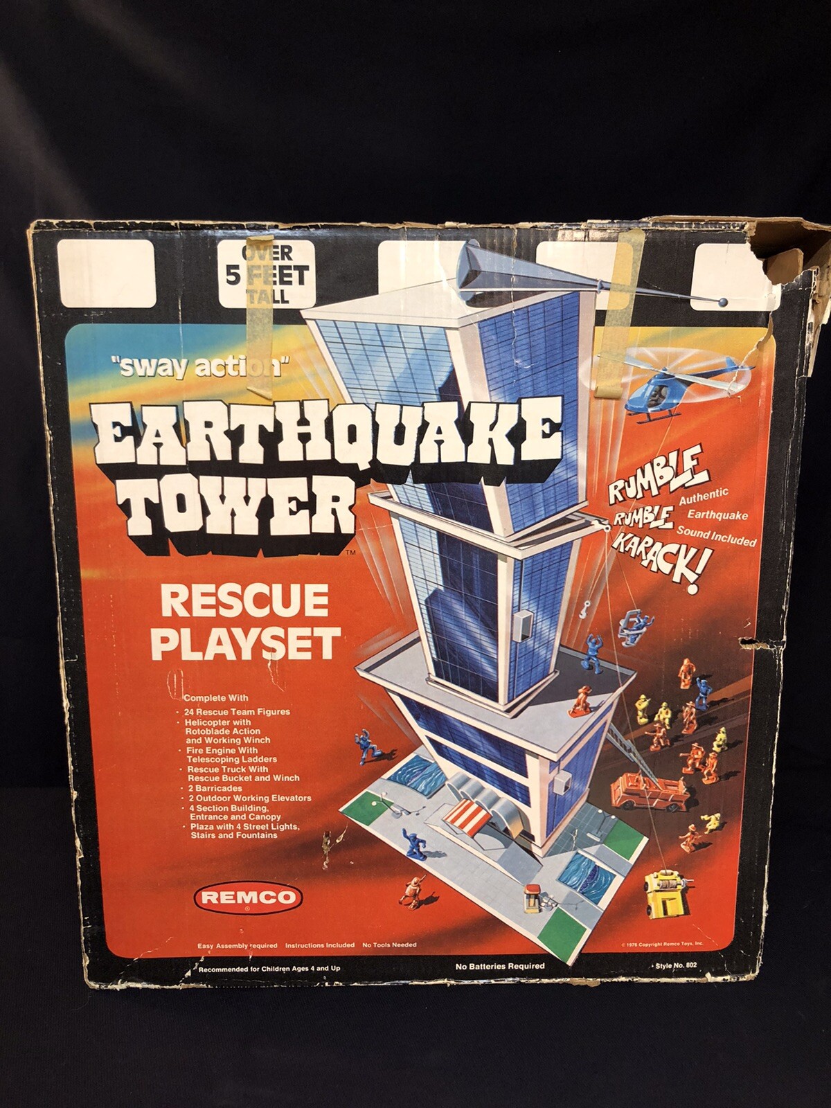 REMCO Earth Quake Tower playset (eBay Link)